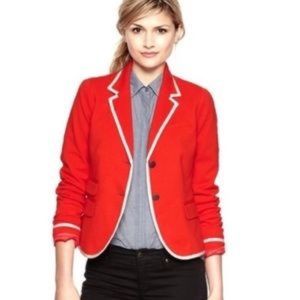 Poppy Red Gap Academy Blazer Size 2